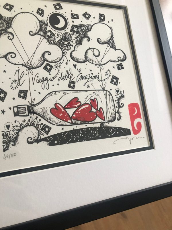 stampa "Nel vento" - limited edition - - immagine 3