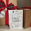 Biglietto per gli auguri di Natale disegnato dall'artista Andrea Agostini