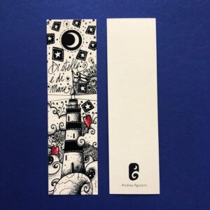 Segnalibri ed altre stampe dell'artista Andrea Agostini sono disponibili in limited edition da Allover home and lab