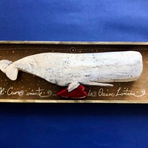 Portato dal Mare - capodoglio - 20 x 60