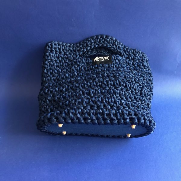Borsa TRICOT blu - immagine 2