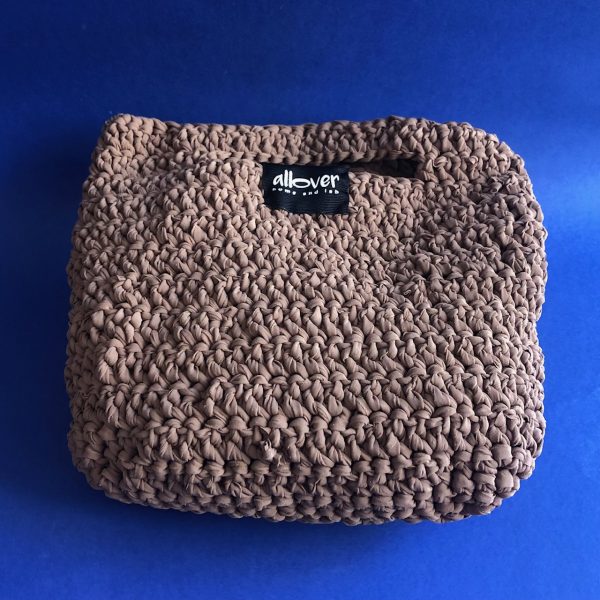 Borsa TRICOT fango - immagine 3
