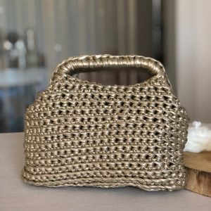 Borsa TRICOT oro