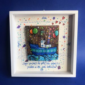 Portato dal mare - la rotta dei sogni - 20 x 20