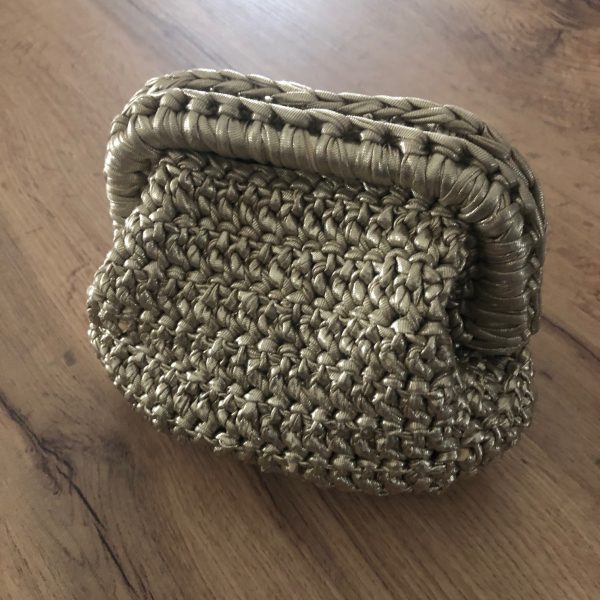 Borsa TRICOT oro - immagine 2