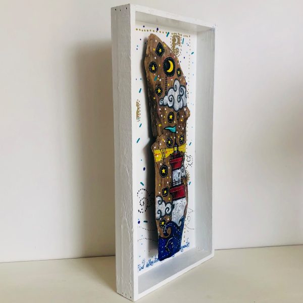 Portato dal mare - faro - 20 x 40 - immagine 2