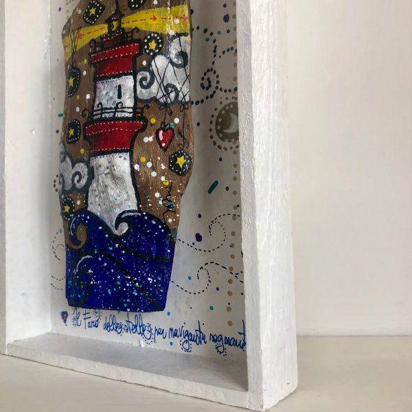 Portato dal mare - faro - 20 x 40 - immagine 3