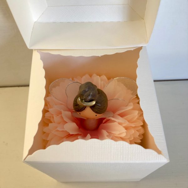 Bomboniera Fatina fiore rosa - immagine 3