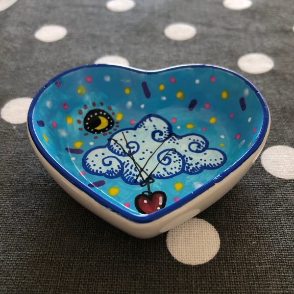 Ciotolina cuore nuvoletta - immagine 2
