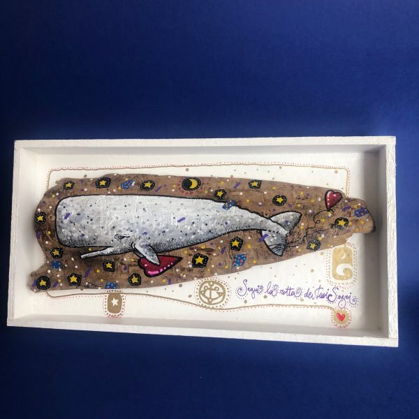 Portato dal Mare - balena gold -