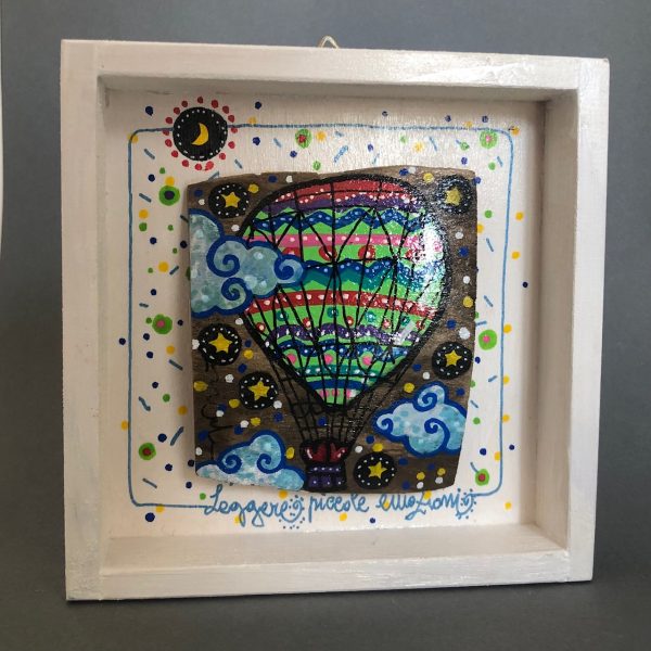 Portato dal mare - leggerezza -15 x 15 - immagine 2