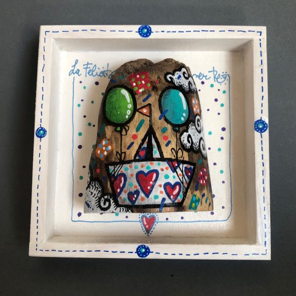 Portato dal mare - la felicità per te -15 x 15