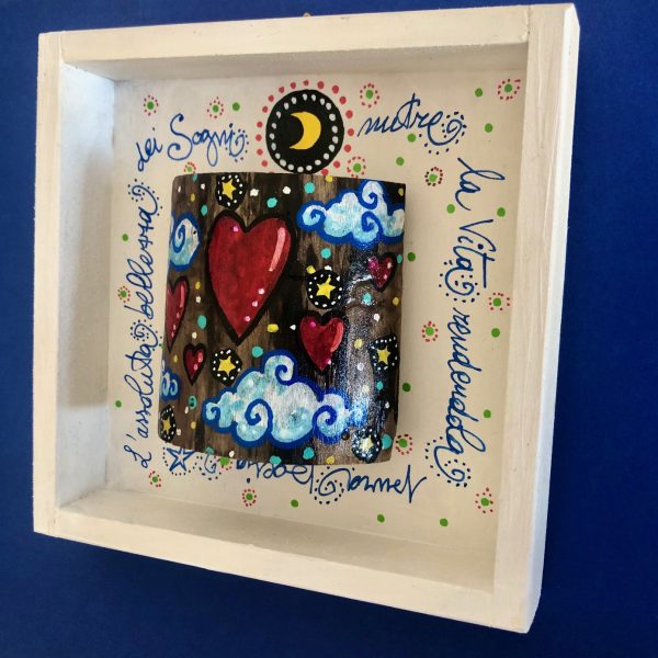 Portato dal mare - pura poesia - 15 x 15 - immagine 3