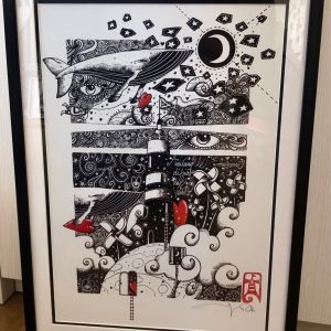 Emozioni dipinte dal vento - stampa