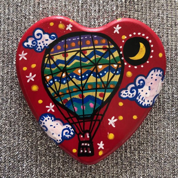Cuore ceramica calamita M