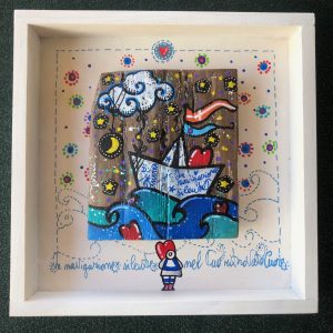 Portato dal mare - IN NAVIGAZIONE SILENTE - 20 x 20