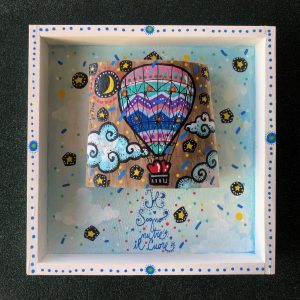 Portato dal mare - IL SOGNO NUTRE IL CUORE - 20 x 20