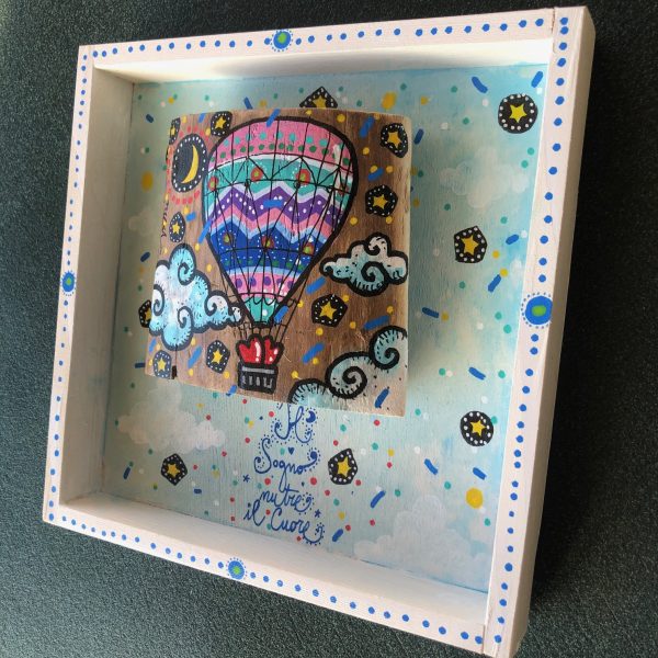 Portato dal mare - IL SOGNO NUTRE IL CUORE - 20 x 20 - immagine 3