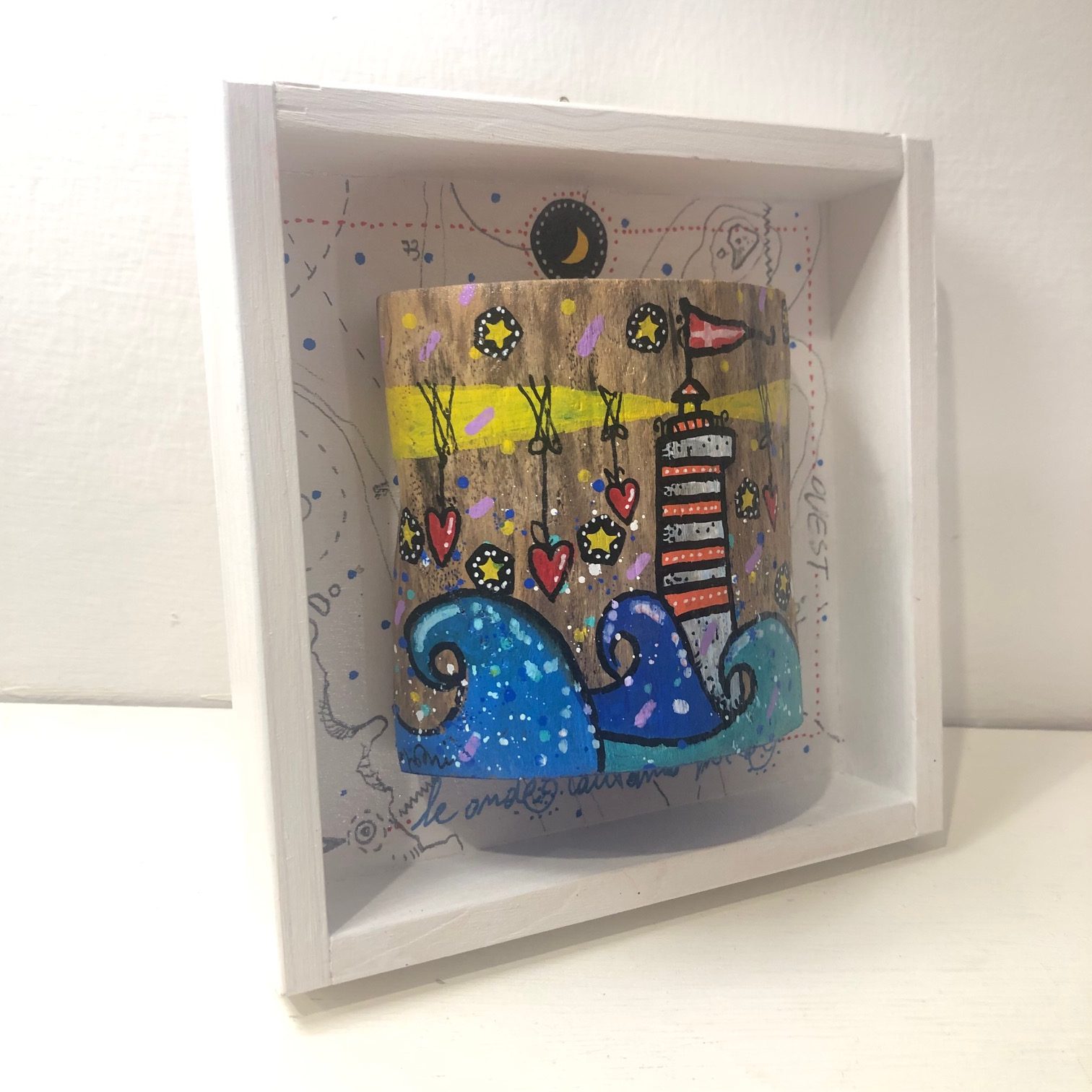 Portato dal mare - Le onde -15 x 15 - immagine 3