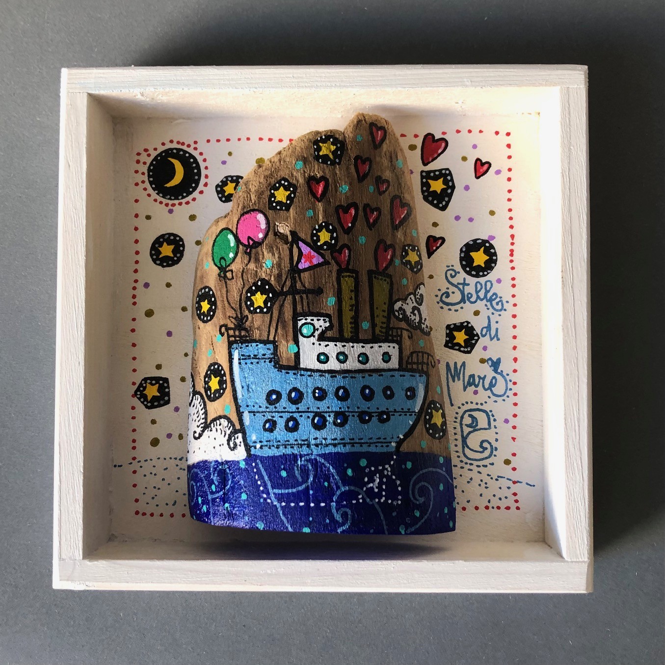 Portato dal mare - Stelle di mare -15 x 15