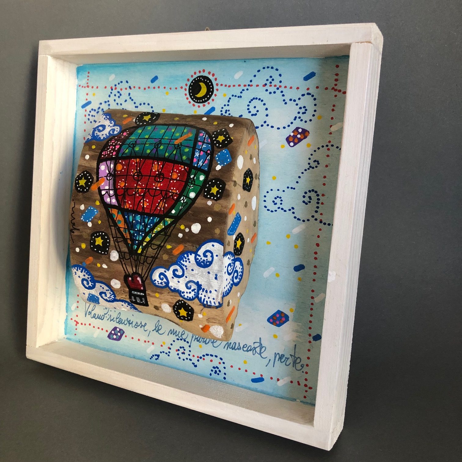 Portato dal mare - PAROLE NASCOSTE - 20 x 20 - immagine 3