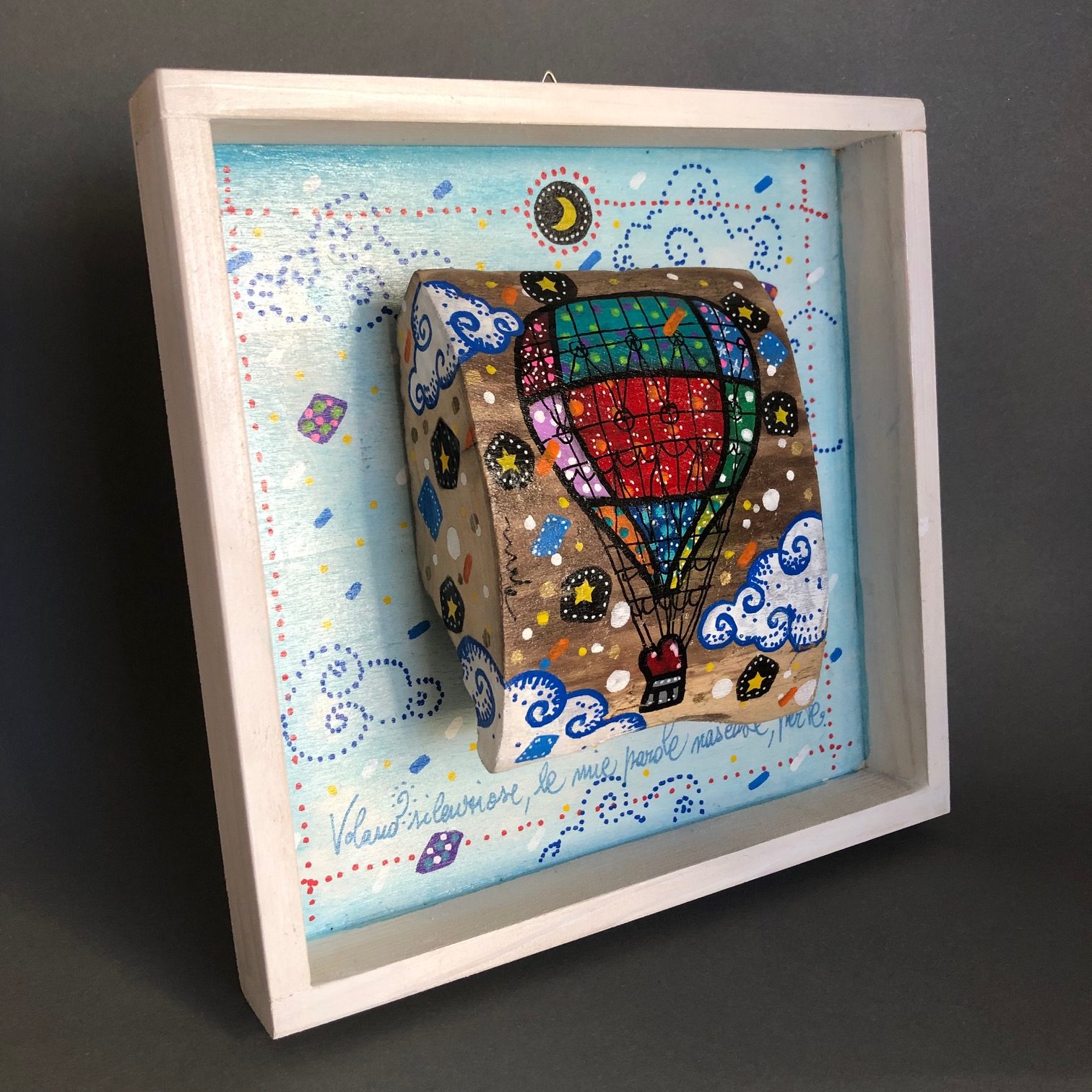 Portato dal mare - PAROLE NASCOSTE - 20 x 20 - immagine 2