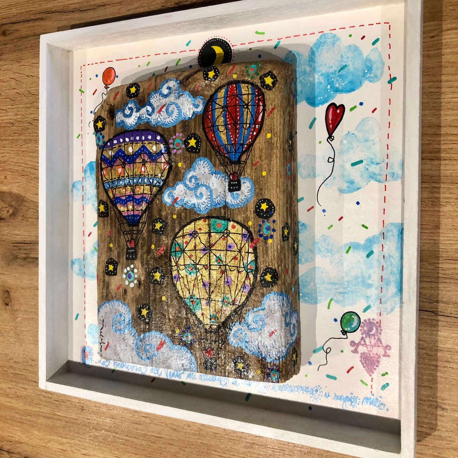 Portato dal mare -La bellezza - 30 x 30 - immagine 3