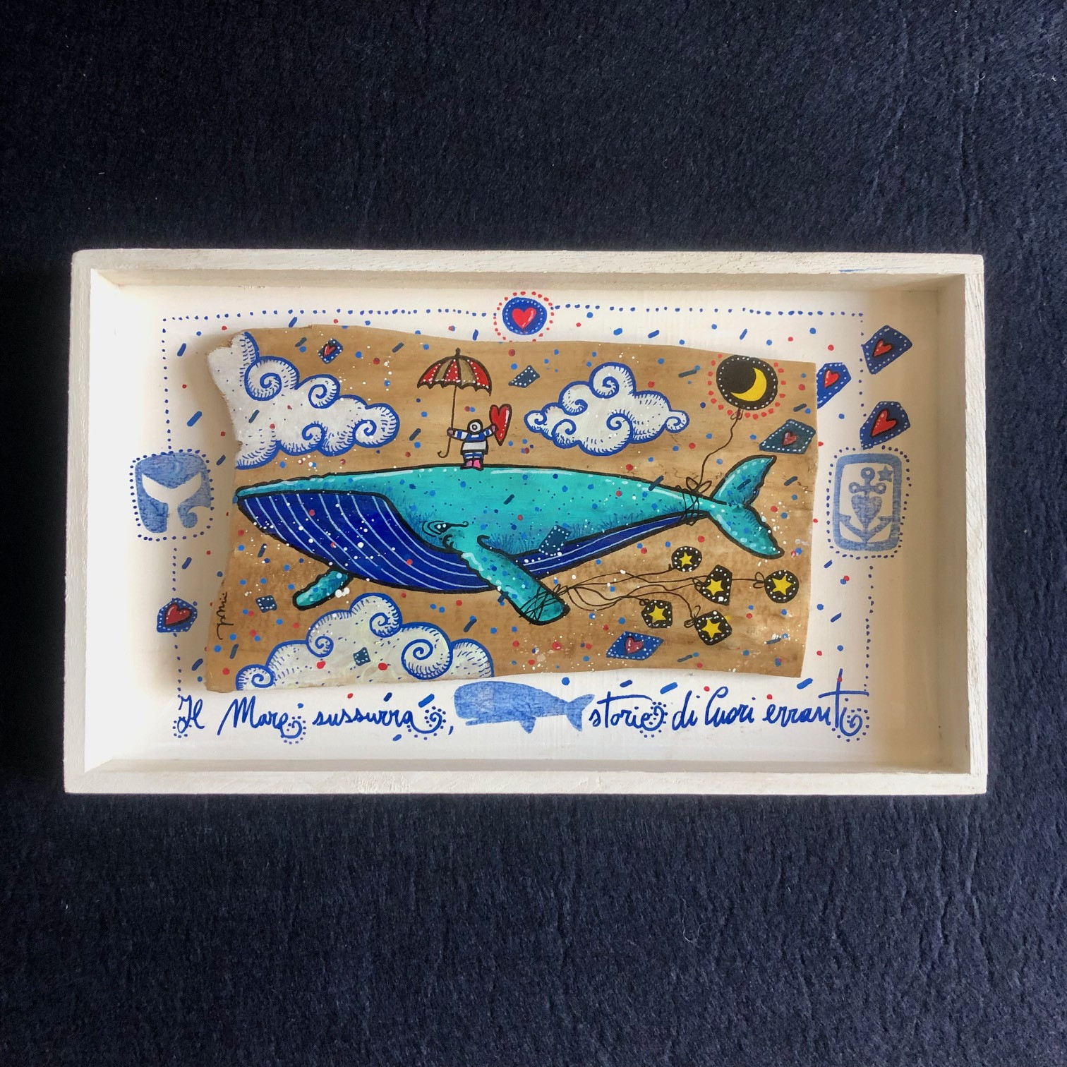 Portato dal mare - il mare sussurra - 20 x 34