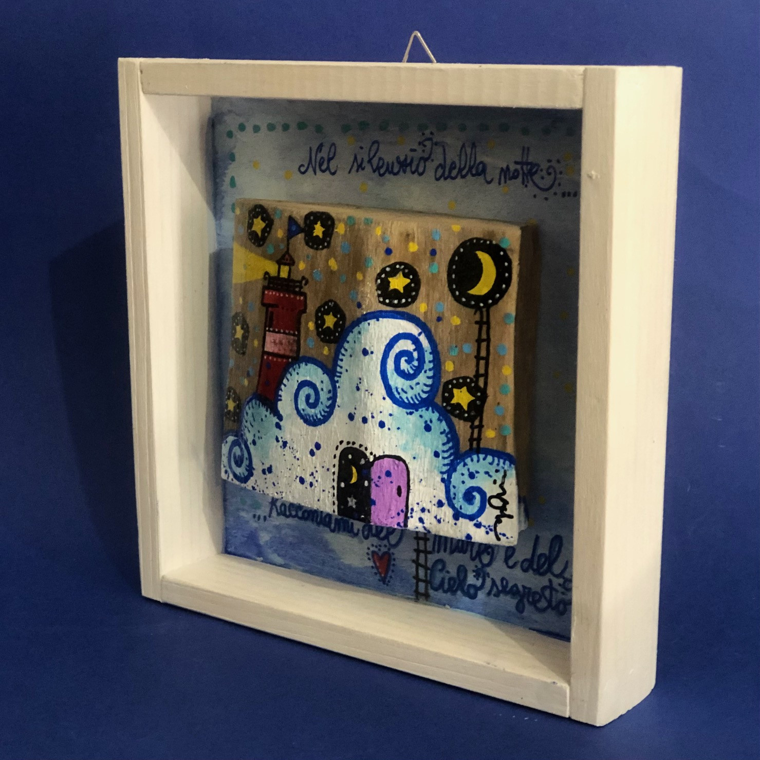 Portato dal mare - nel silenzio -15 x 15 - immagine 3