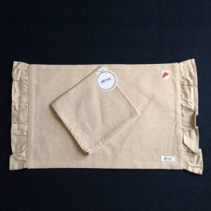 Tovaglietta volant + cuore