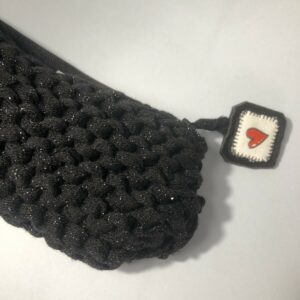 Astuccio tricot nero