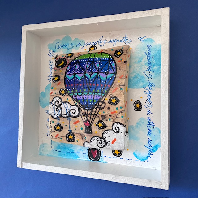 Portato dal mare - leggerezza - 20 x 20 - immagine 2