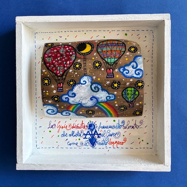 Portato dal mare - Vento leggero - 20 x 20