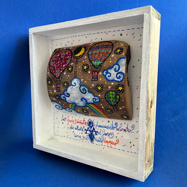 Portato dal mare - Vento leggero - 20 x 20 - immagine 3