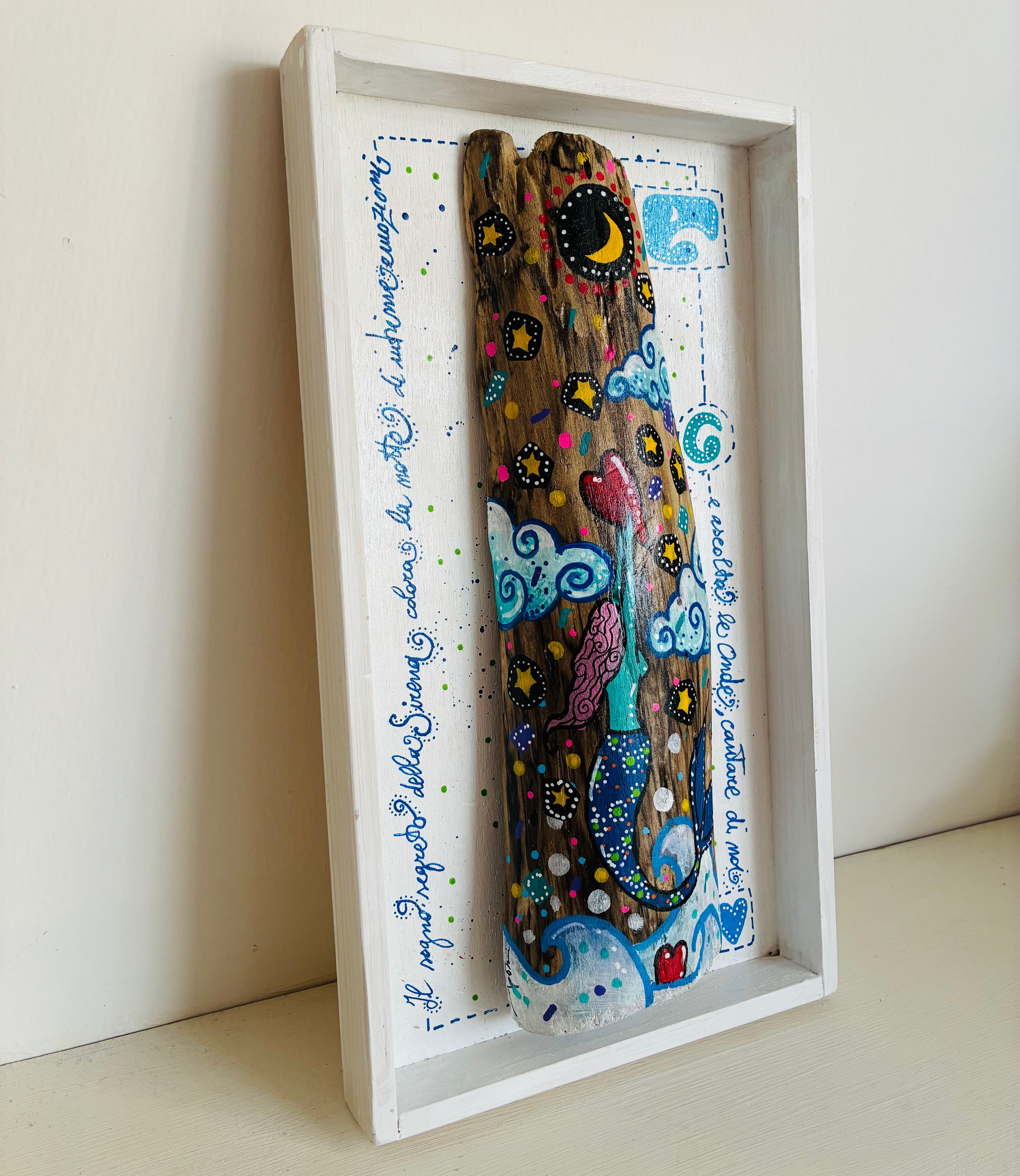 Portato dal mare - Sirena - 20 x 34 - immagine 2