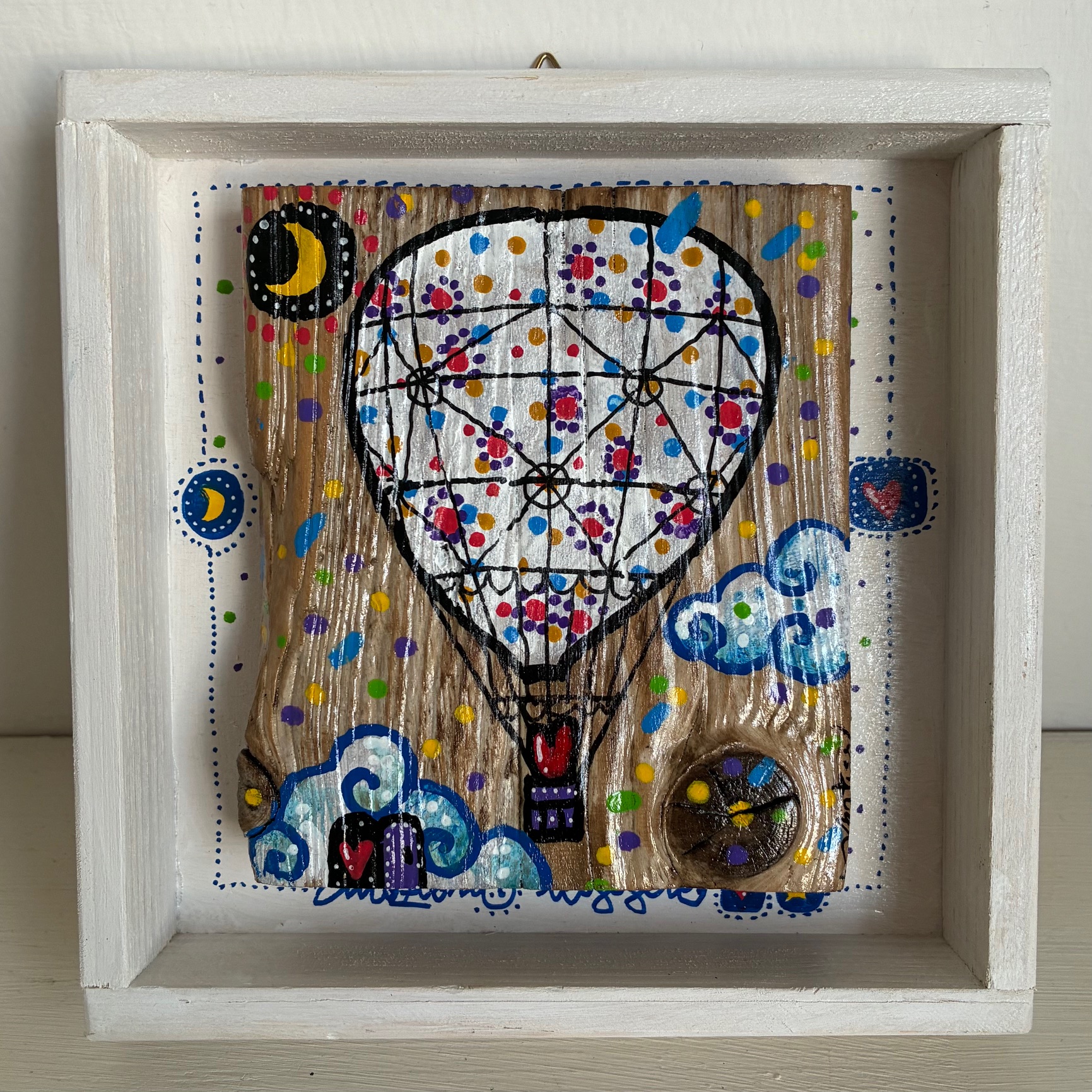 Portato dal mare - White -15 x 15