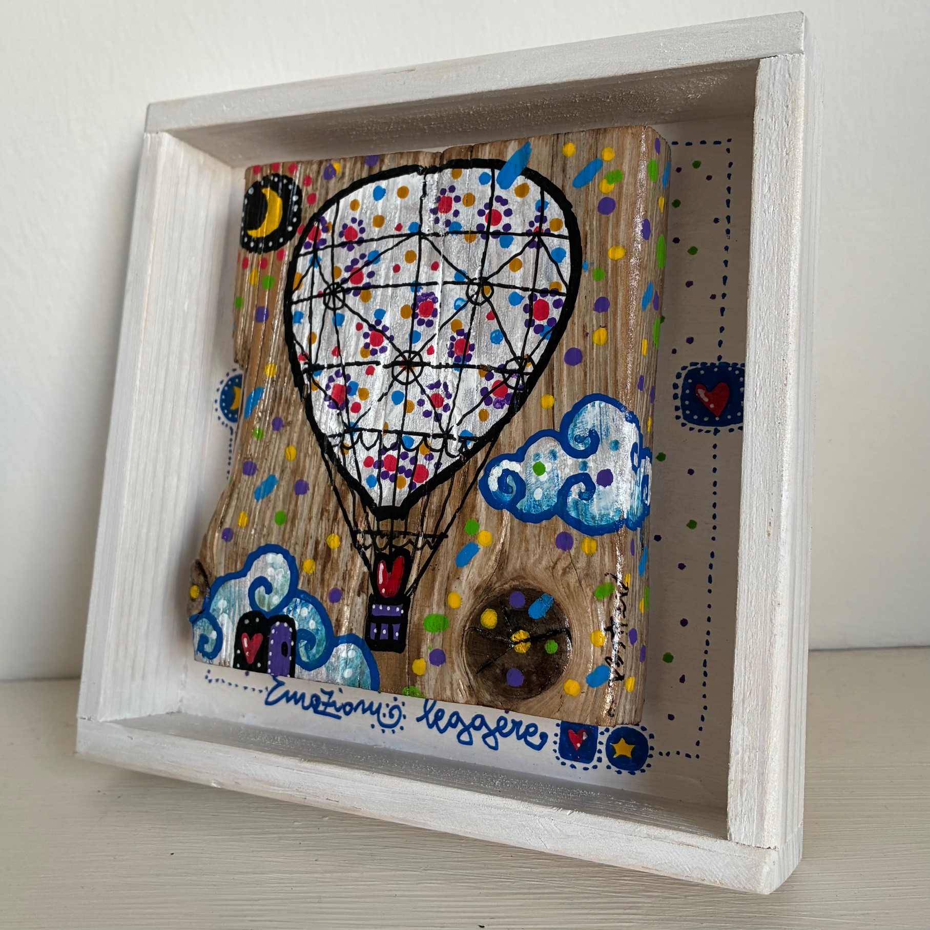 Portato dal mare - White -15 x 15 - immagine 3